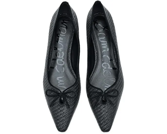 Балетки Sam Edelman Esmira с заостренным носком на блочном каблуке