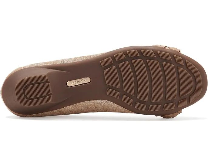 Comfortiva Балетки Posie Soft Spots из кожи с цепочкой и технологией Pillow Top