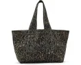 Izzy Leopard Denim Tote