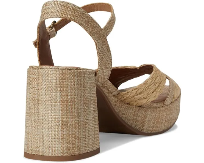 Сандалии Marrika Platform High Heel от Lucky Brand из денима с массивным каблуком и платформой