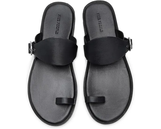 Сандалии Barcelona Slip On с петлей на пальце и регулируемой пряжкой Free People