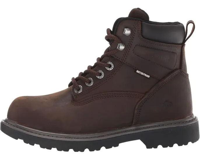 Водонепроницаемые рабочие ботинки Wolverine Floorhand Steel Toe 6 дюймов