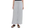 Брюки Eileen Fisher из полосатого органического хлопка