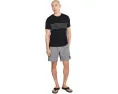 Футболка RVCA Balance Pocket Stripe Tee с карманом и влагоотводящей тканью
