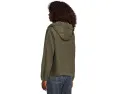 Куртка Barbour Mae дождевик с капюшоном и подкладкой в клетку