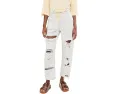 Джинсы Free People Moxie Low Slung Pull-On Barrel с заниженной талией