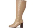 Ботильоны Journee Collection Tamori Extra Wide Calf с квадратным носком и широким голенищем