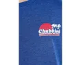 Футболка Chubbies The Ol' College Try с принтом на спине и круглым вырезом