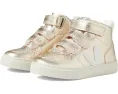 Кроссовки VEJA Small V-10 Mid для малышей с блестящим кожаным верхом