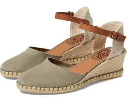 Туфли-танкетки Miz Mooz Malena с плетеной танкеткой и регулируемой пряжкой