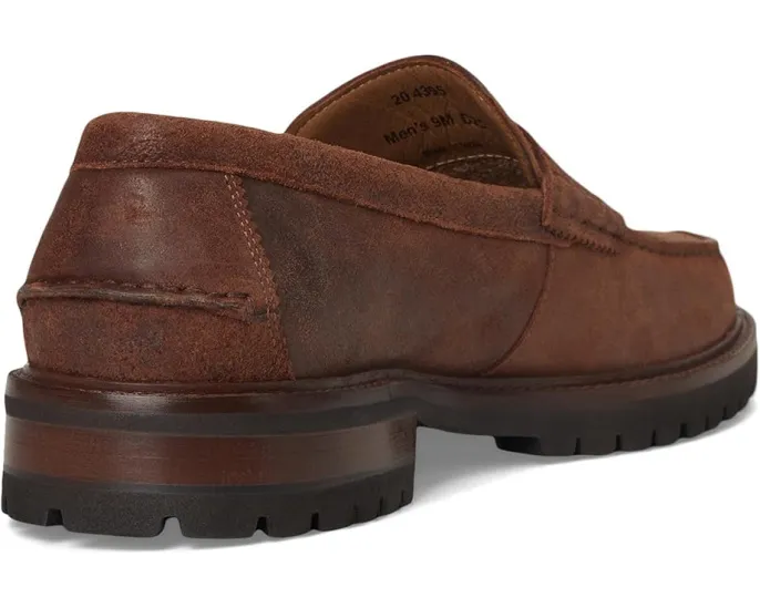 Johnston & Murphy Collier Penny из мягкой замши со стелькой TRUFOAM