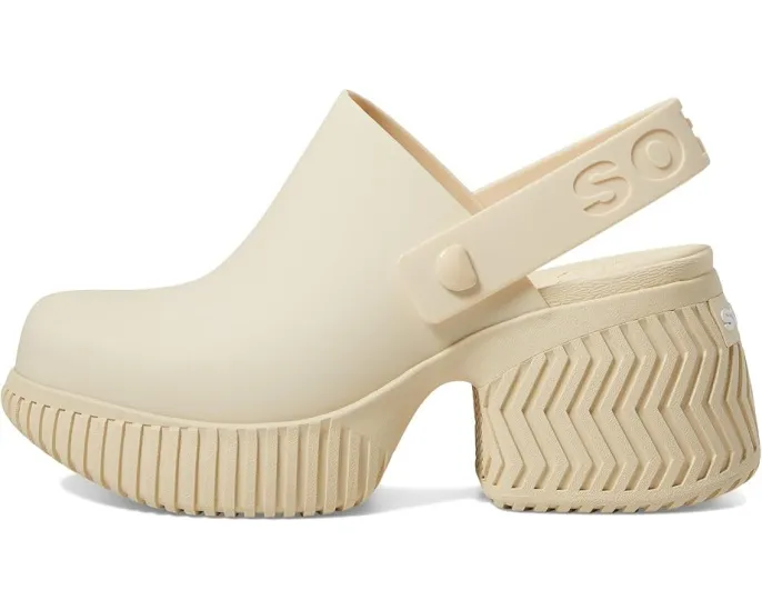 Сабо SOREL ONA™ Streetworks Heel Clog на каблуке с ремешком на щиколотке