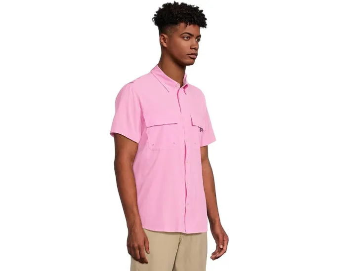 Рубашка Chubbies The Pink n' Proud с защитой UPF 50 и отложным воротником