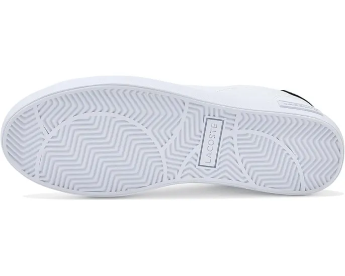 Кроссовки Lacoste Powercourt из кожи с вышитым крокодилом