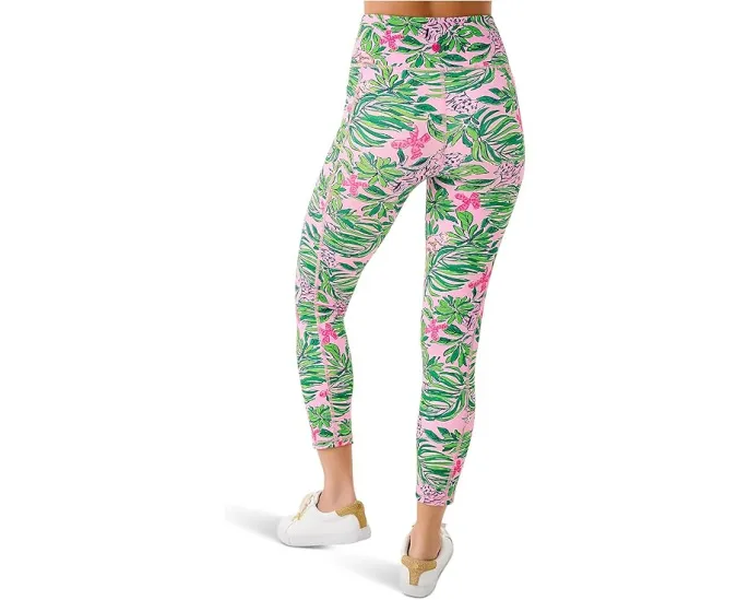 Леггинсы Lilly Pulitzer Weekender High Rise Midi с защитой от солнца