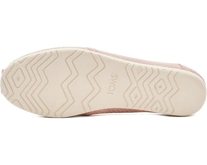 Балетки TOMS Alpargata Ballet с V-образным мысом и стелькой с памятью формы