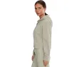 Кроп худи Arc'teryx Emblem Fleece Full Zip из флиса средней плотности