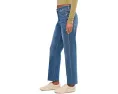 Джинсы Kennedy Mid Rise Crop с прямыми штанинами и скрытым швом 28 дюймов (71.12 см) Liverpool Los Angeles