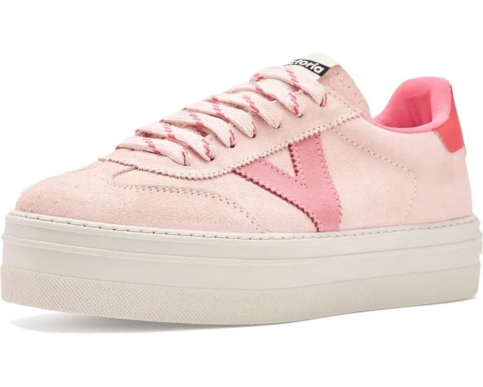 Кроссовки Victoria Barcelona на платформе с текстильным верхом