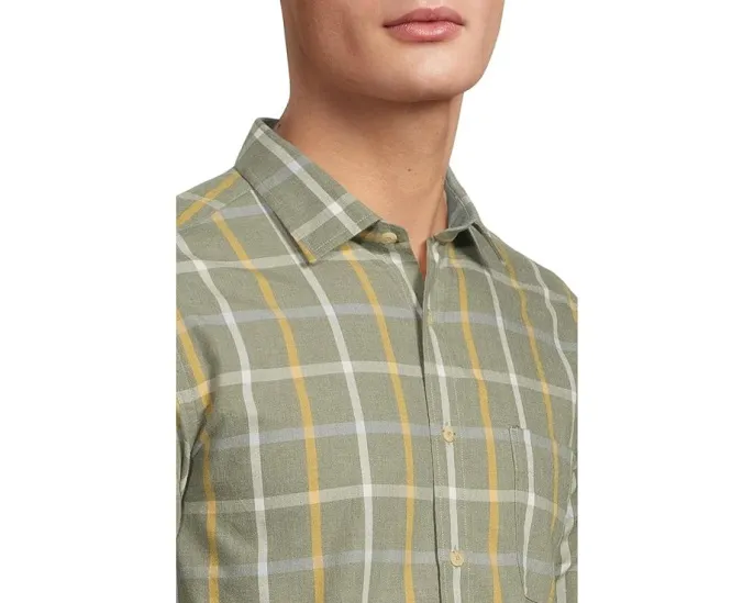 Мужская фланелевая рубашка UNTUCKit Long Sleeve Flannel Silva