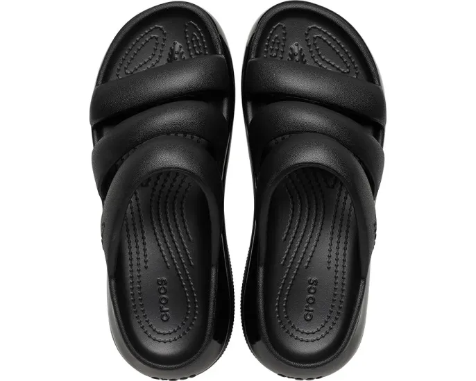 Сандалии Crocs Mega Crush Triple Strap на платформе с тремя ремнями