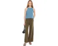 Топ Madewell Airy Denim Halter Shell с завязками на шее