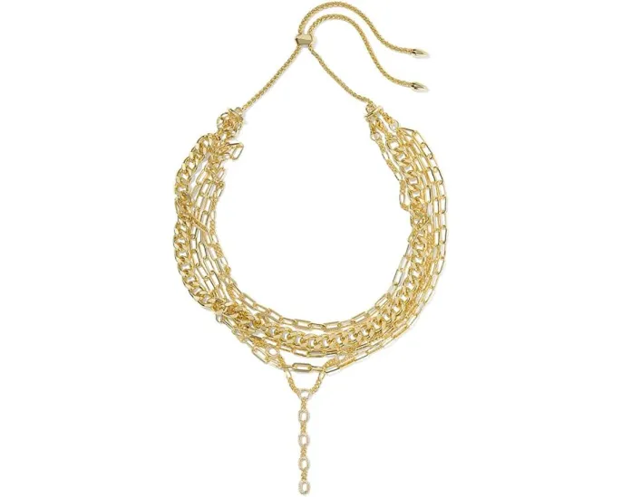 Колье Bella Statement с регулируемой цепью и подвесками от Kendra Scott