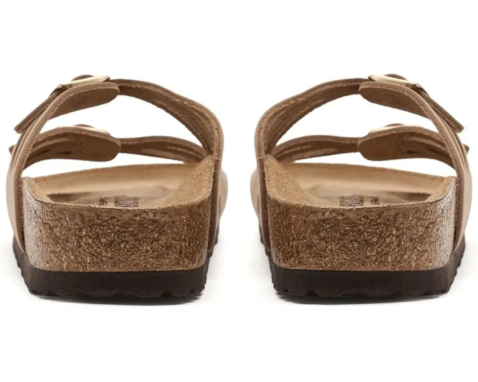 Сандалии Birkenstock Granada из нубука с анатомической стелькой и открытым носком