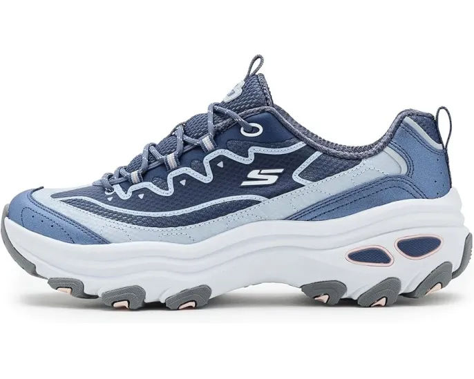 Массивные кроссовки SKECHERS D'Lite Max с памятью формы и амортизирующей подошвой