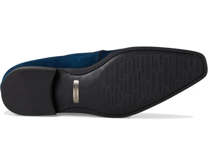 Туфли Magnanni 23772-00 с пряжкой монак из премиальной кожи и резиновой подошвой