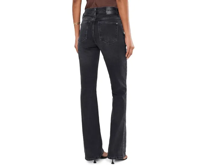 Джинсы We The Free Double Knot с высокой посадкой и клешем от Free People