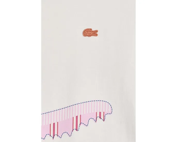 Футболка Lacoste Stripe Graphic T-Shirt с полосками