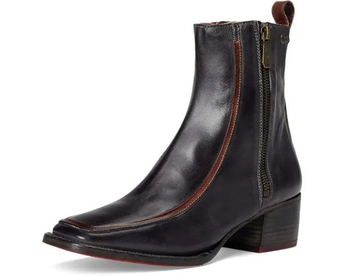 Ботинки Bed Stu Bitsy с квадратным носком и молнией сбоку