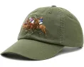 Бейсболка Triple-Pony Twill Ball Cap от Polo Ralph Lauren с вышивкой