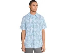 Поло Tommy Bahama Costa Wave Palm Azul с вышитым логотипом