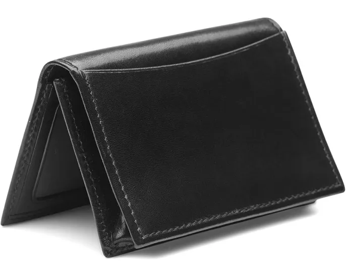 Картхолдер Bosca с расширяемым отделением из состаренной кожи