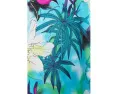 Пижама Natori Viva из сатина с принтом и мандариновым воротником