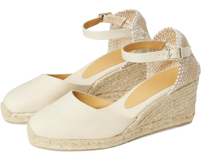 CASTANER Эспадрильи Carol 60 на клине с ремешком на щиколотке
