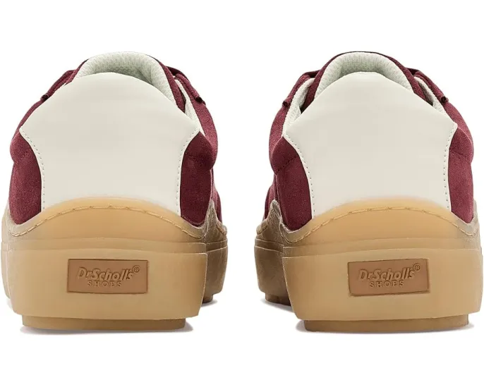 Кроссовки Dr. Scholl's Time Off Win Lace-Up с замшей и стелькой из растительной пены