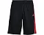 Adidas Kids Essentials 3 полоски шорты черные с красным