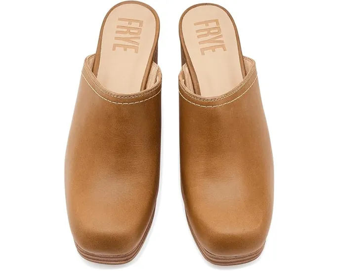 Клоги Frye Campus с квадратным каблуком и кожаным верхом
