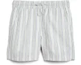 Льняные шорты abercrombie kids для детей старшего возраста