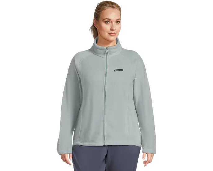 Куртка Columbia Plus Size Benton Springs Full Zip из переработанного полиэстера с капюшоном