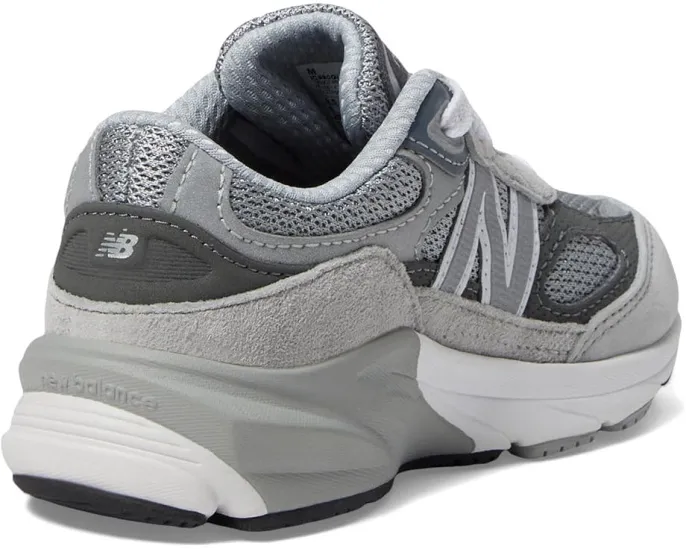 Детские кроссовки New Balance 990v6 с липучкой и светоотражающими деталями