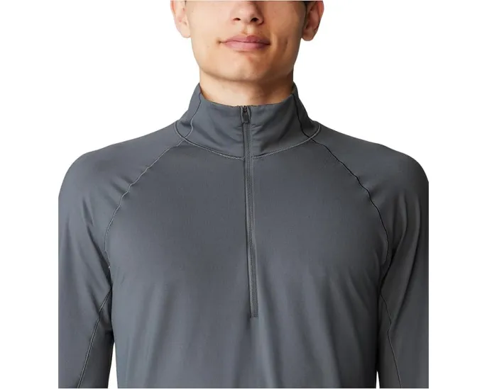 Футболка Mountain Hardwear Butter Up с полузастежкой и защитой UPF 50