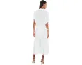 Платье Norma Kamali Oversized Sleeveless Boyfriend NK Shirt Flared с поясом