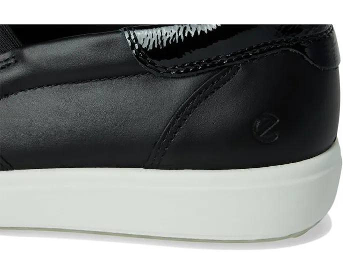 Кроссовки ECCO Soft 7 Easy Slip-On с эластичными вставками и технологией FLUIDFORM