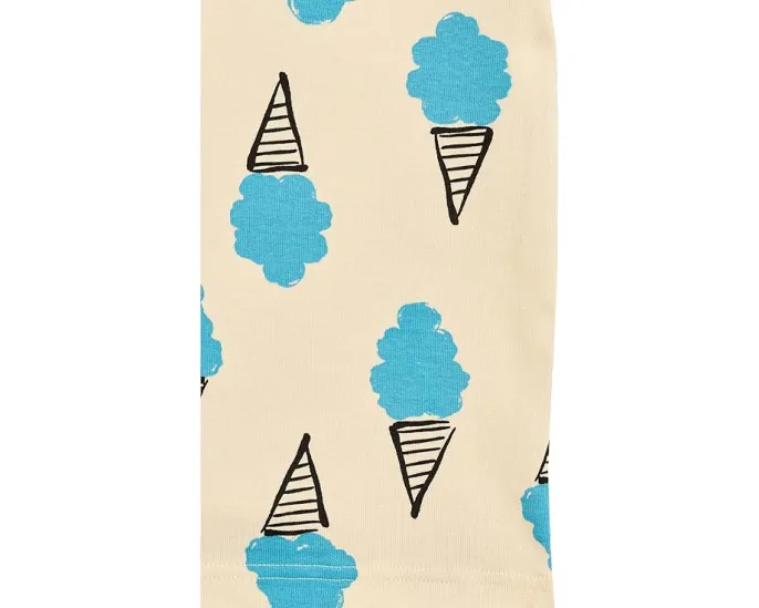 Детская пижама HannaJams Print Short John с коротким рукавом из органического хлопка