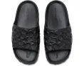 Сланцы COACH Bay из EVA с широким ремешком и круглым носком