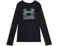 Футболка Under Armour Tech Hybrid Print с длинным рукавом для детей